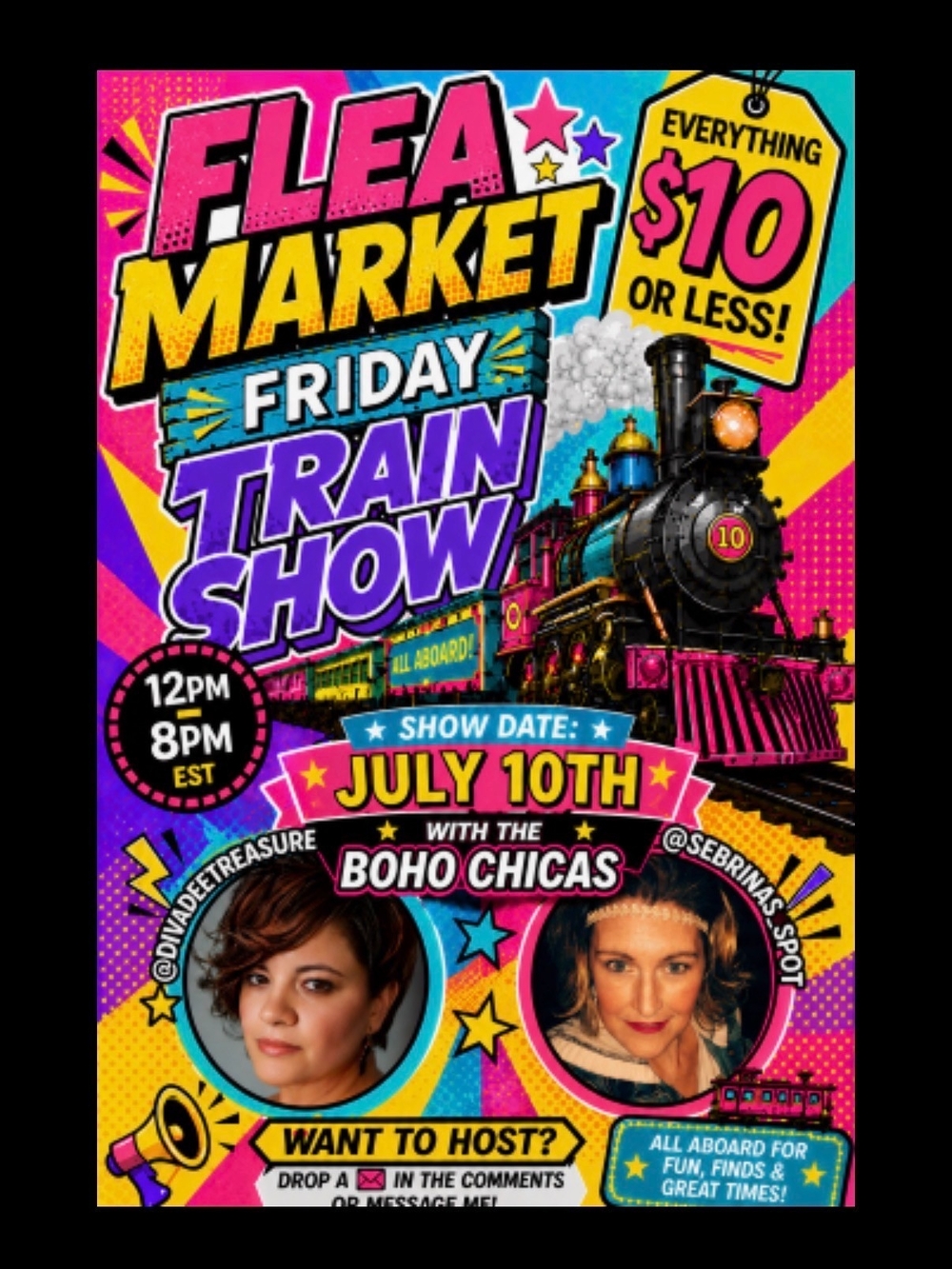 7/10 Flea Market Friday $10 Or Less  - No Clothes